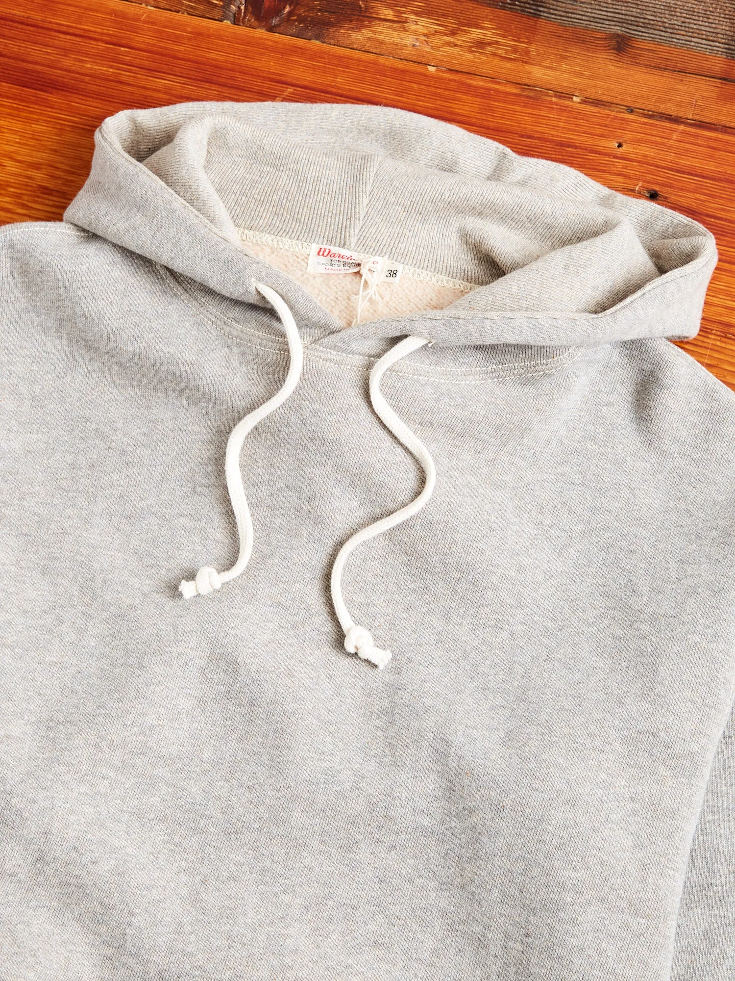 450 Loopwheel Hoodie in Heather Grey