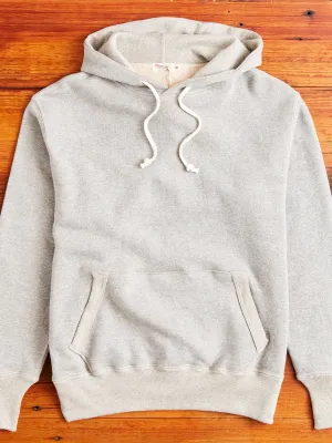 450 Loopwheel Hoodie in Heather Grey