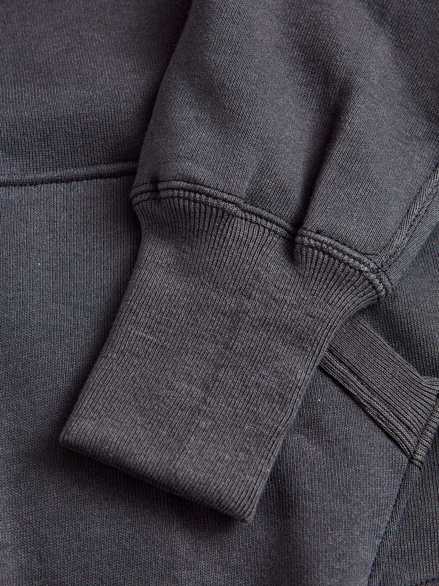 451 Loopwheel Zip Hoodie in Sumikuro