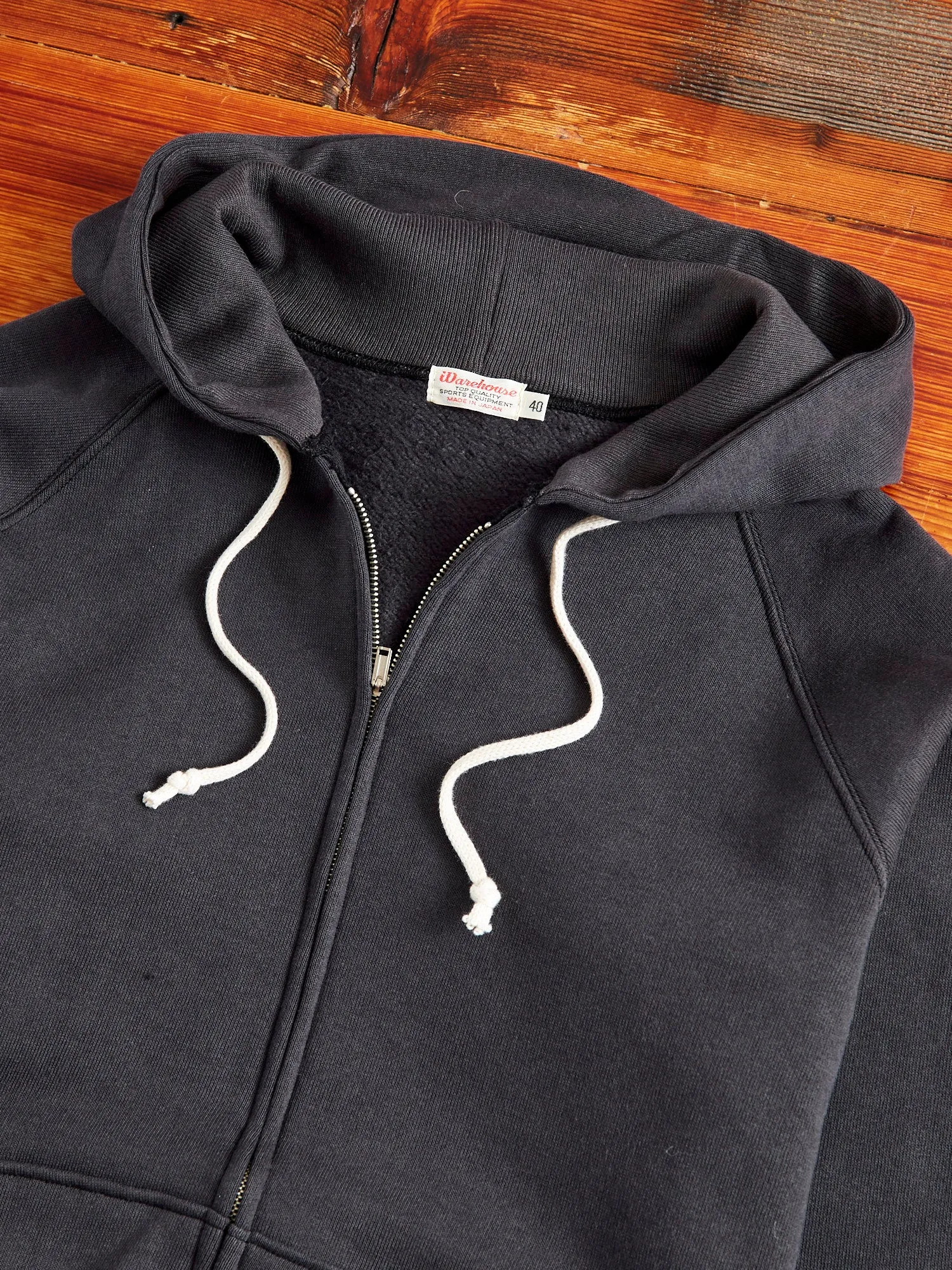 451 Loopwheel Zip Hoodie in Sumikuro