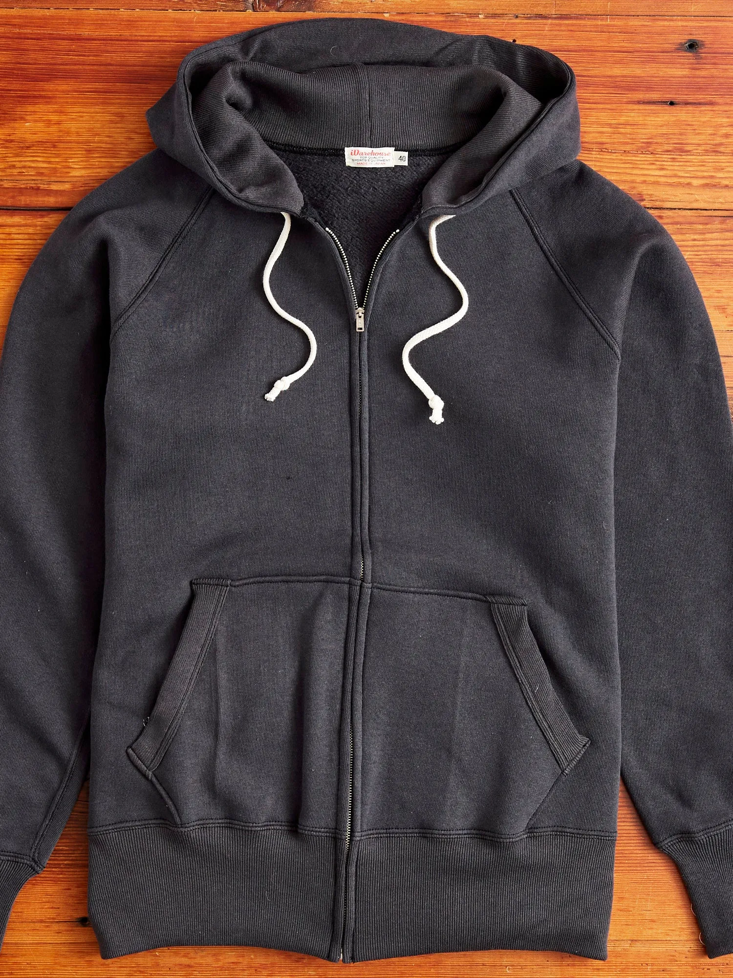 451 Loopwheel Zip Hoodie in Sumikuro