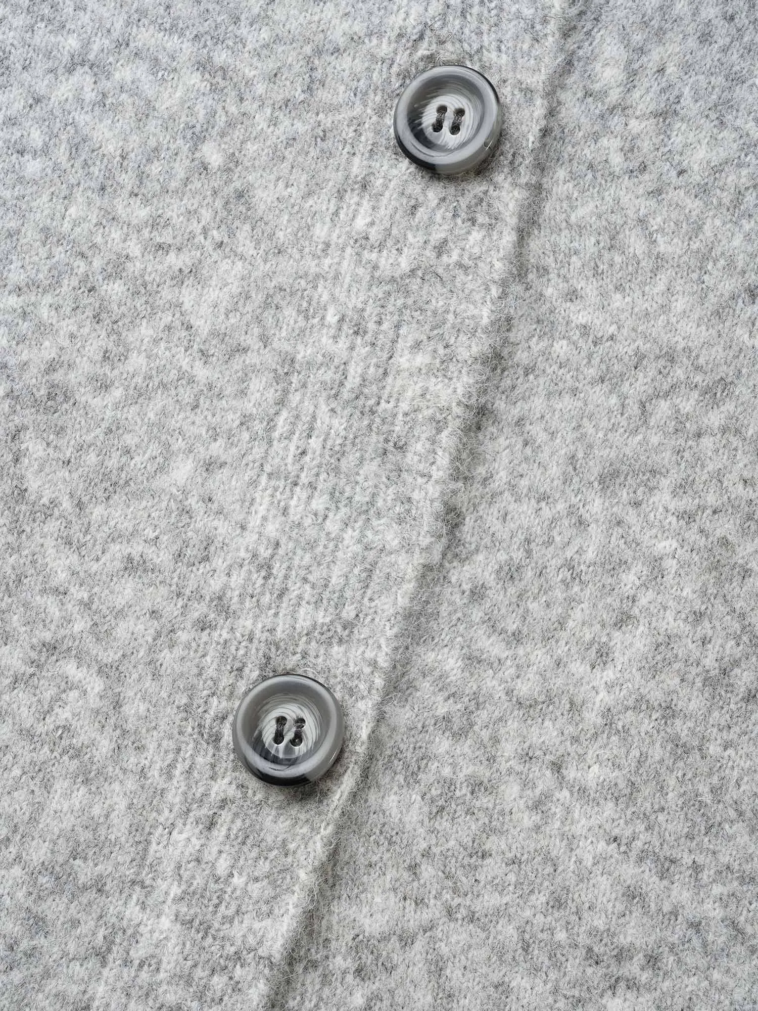 Airy Cozy Lapel Collar Pocket Wool Cardigan