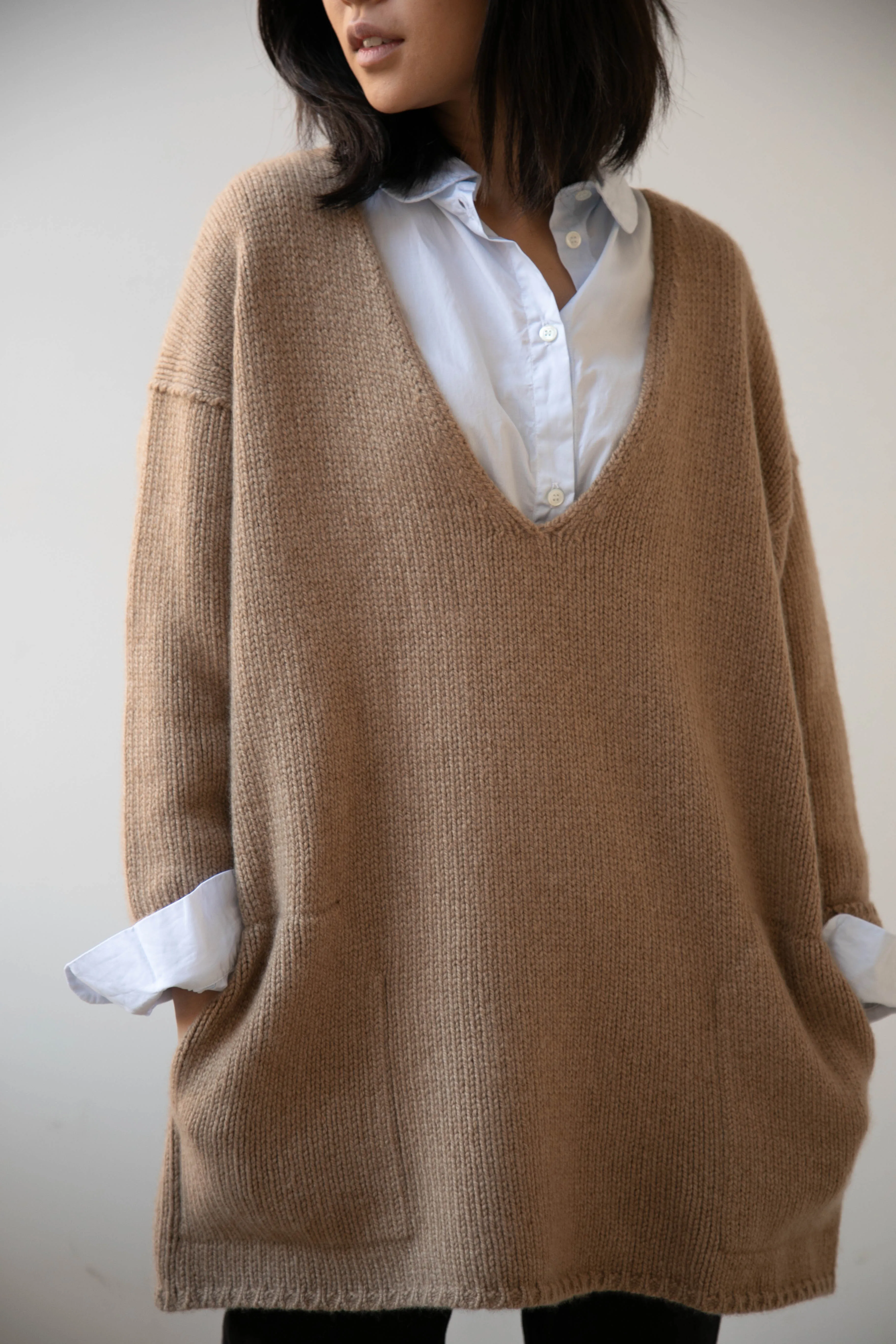 Arts & Science Cashmere Sweater Caramel