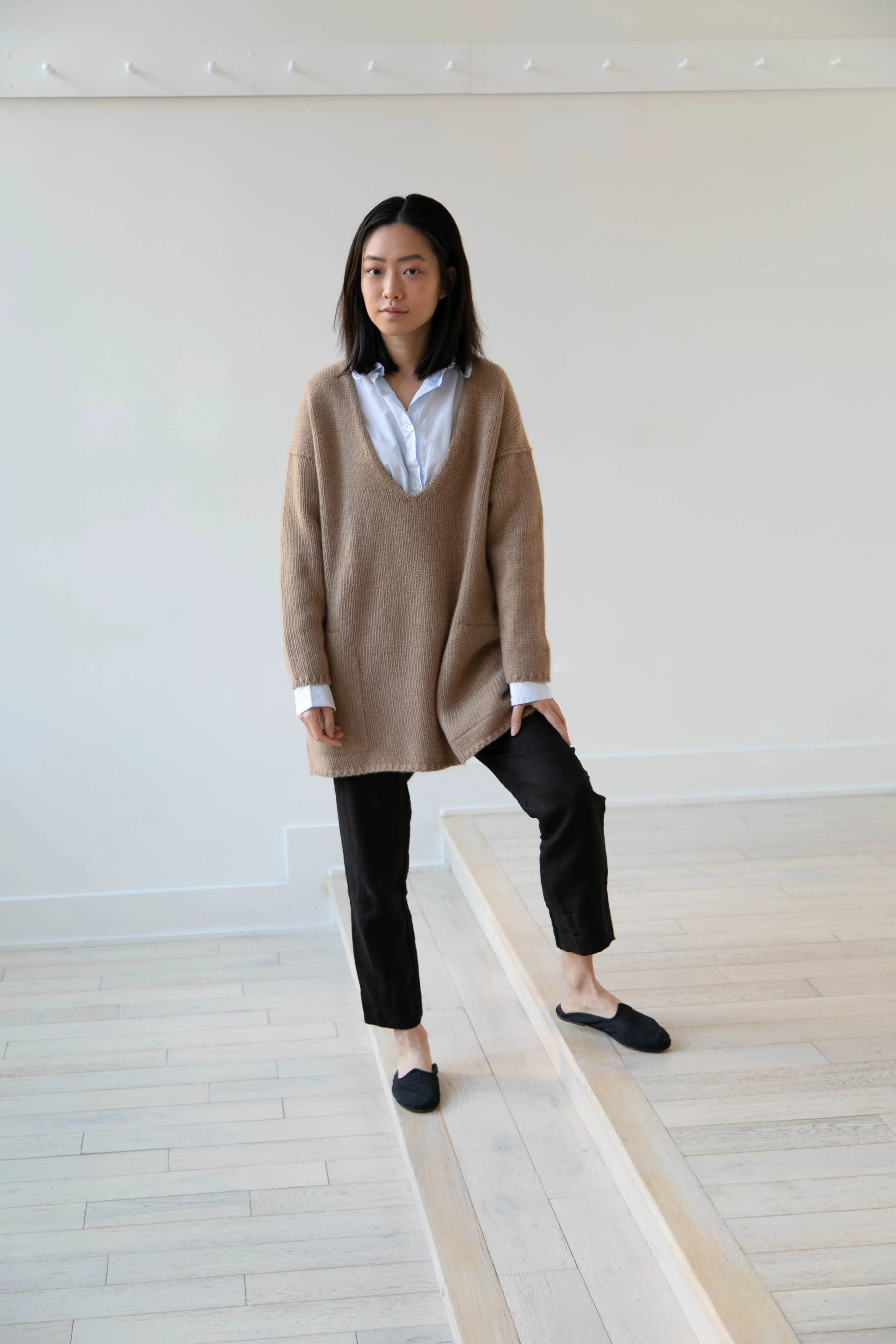 Arts & Science Cashmere Sweater Caramel