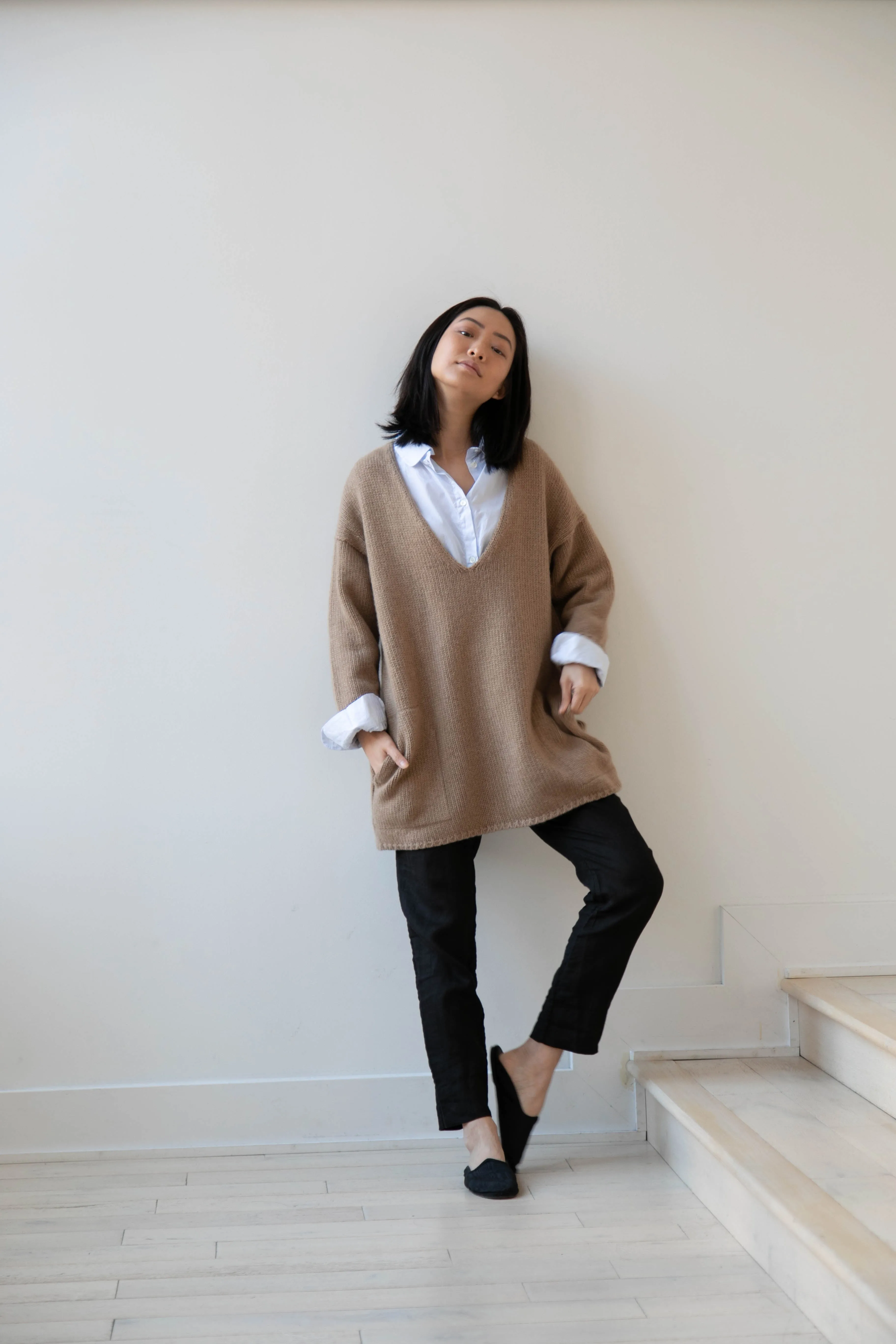 Arts & Science Cashmere Sweater Caramel