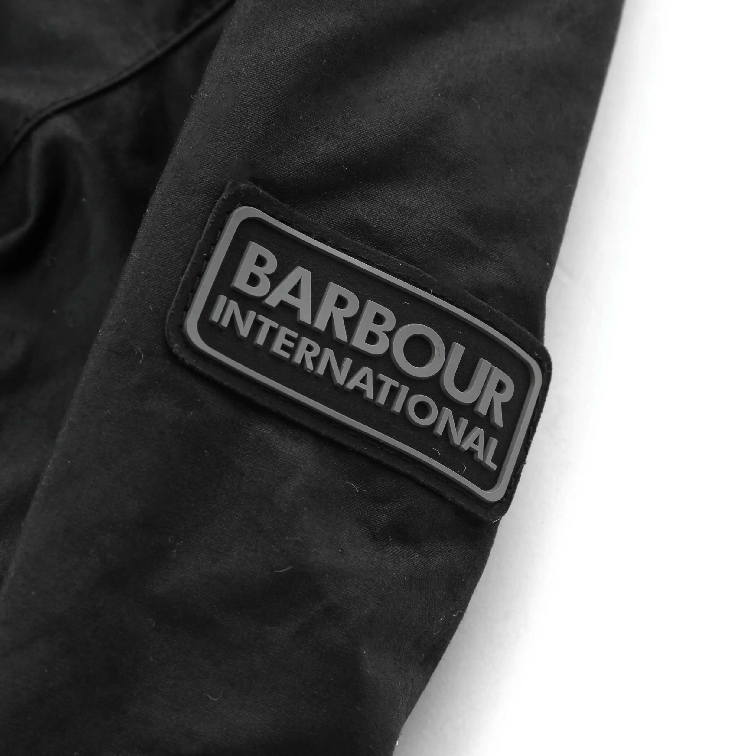 Barbour Tourer Duke Wax Jacket in Black