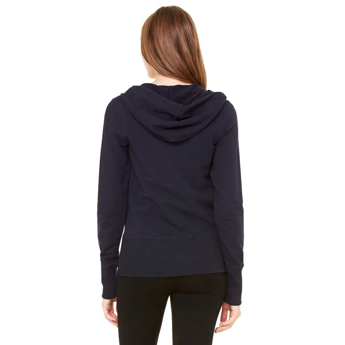 Bella   Canvas Women's Midnight Stretch French Terry Lounge Jacket