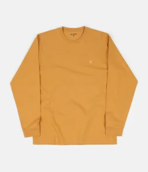 Carhartt Chase Long Sleeve T-Shirt - Winter Sun / Gold