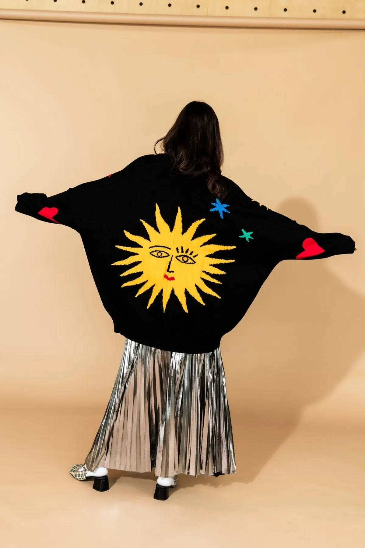 Child of the Universe Oversized Cardigan