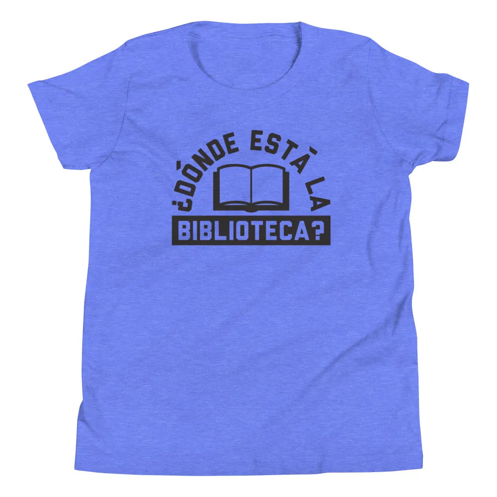 Donde Esta La Biblioteca? Kid's Youth Tee