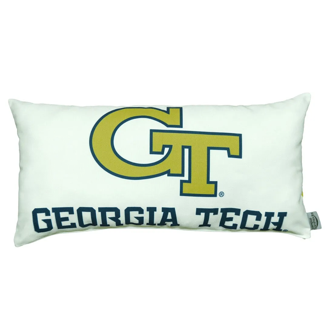 Georgia Tech Yellow Jackets Lumbar Pillow Cover | TECH