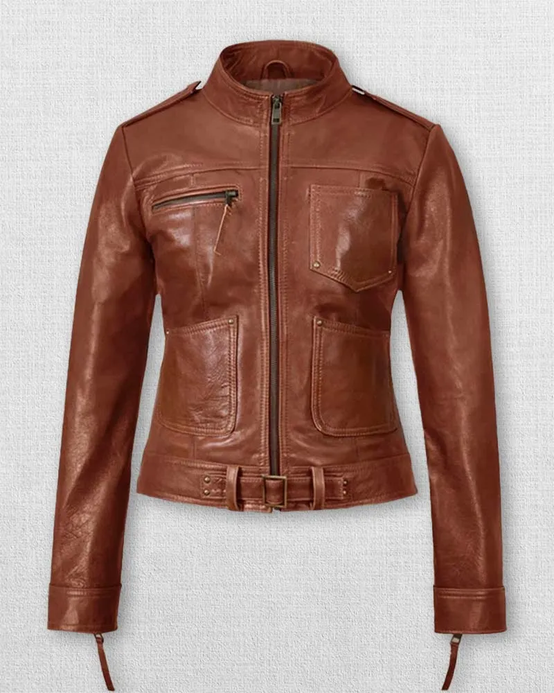 Jennifer Morrison Leather Jacket