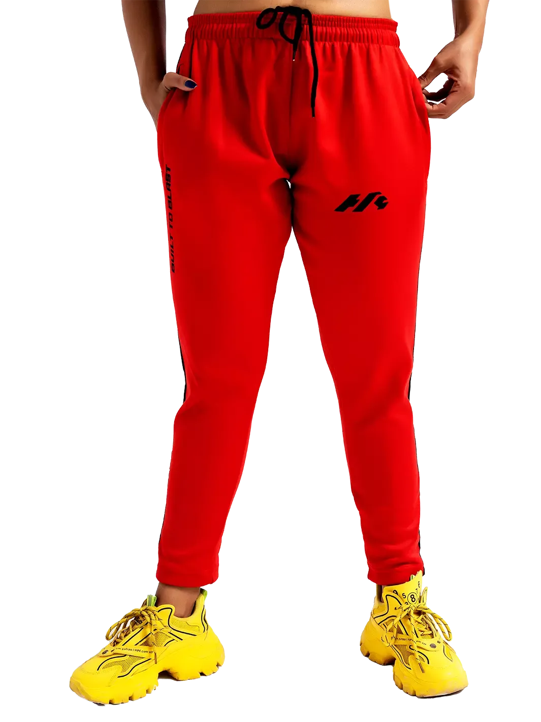 Knights' Athletic Track Pants - Rebellious Red