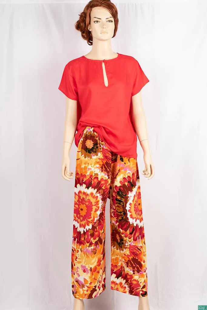 Ladies Printed Palazzo Pants