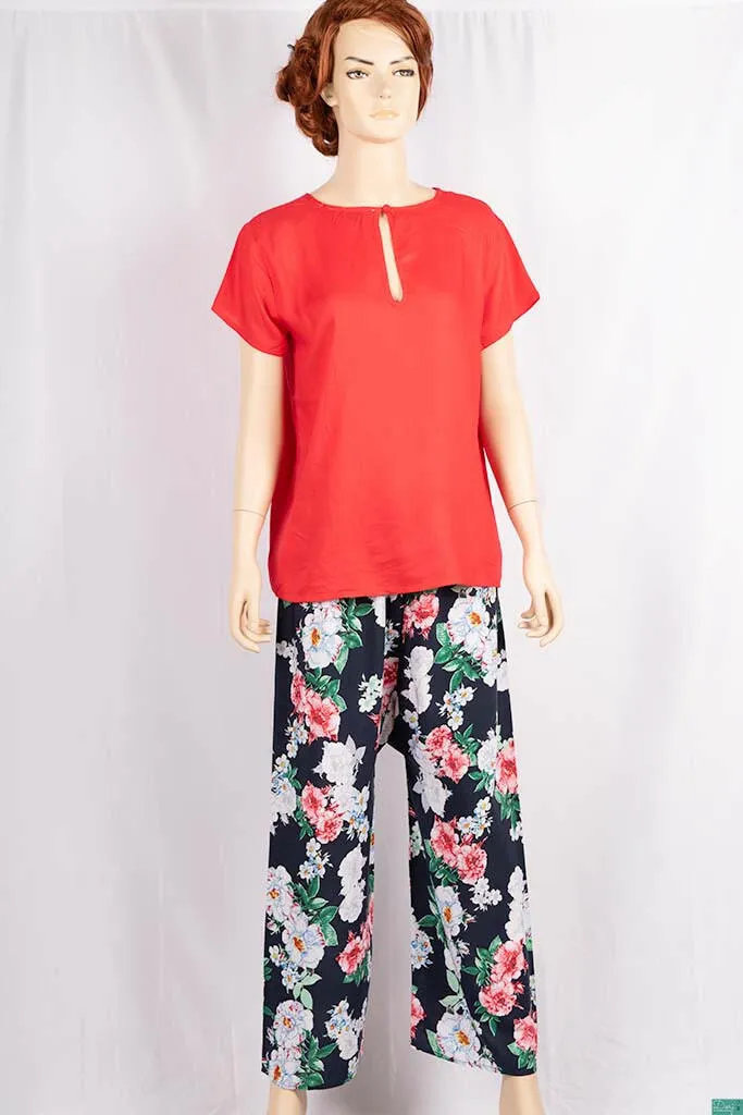 Ladies Printed Palazzo Pants