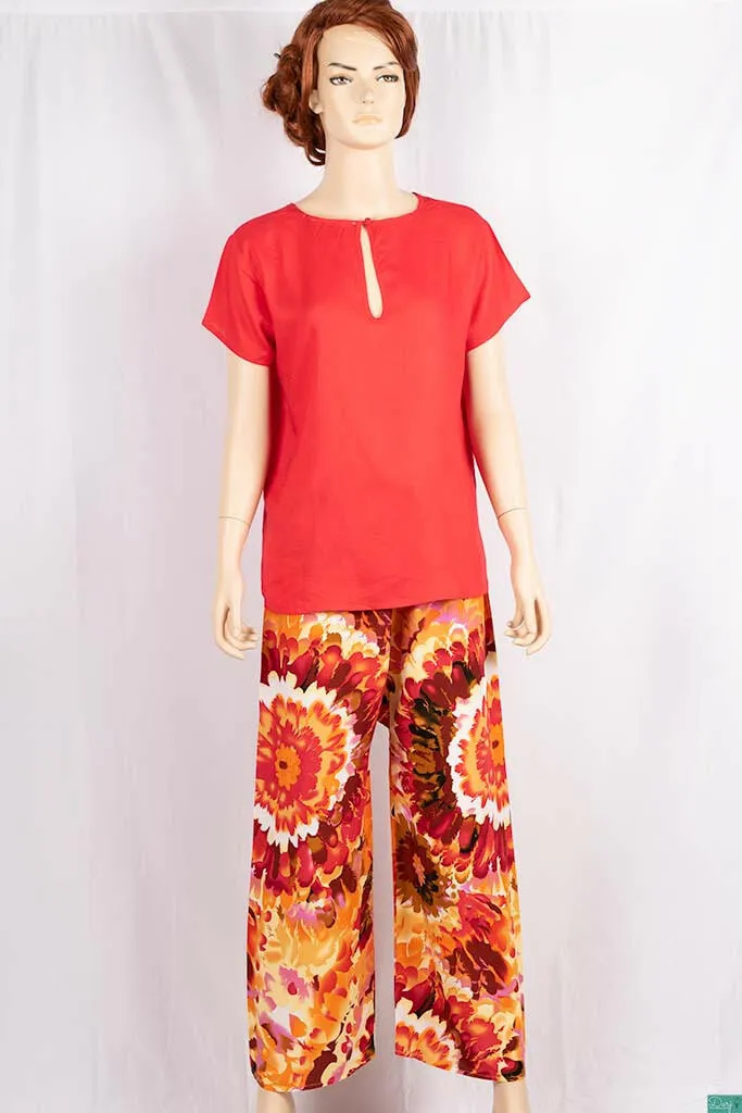 Ladies Printed Palazzo Pants