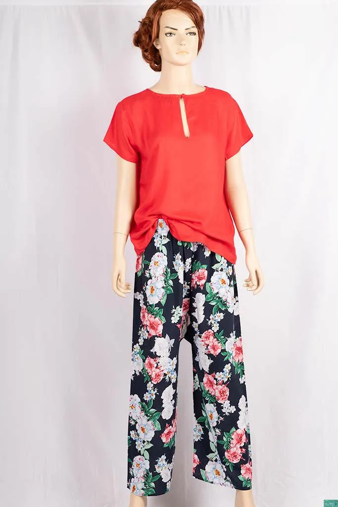 Ladies Printed Palazzo Pants