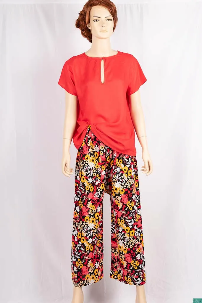 Ladies Printed Palazzo Pants