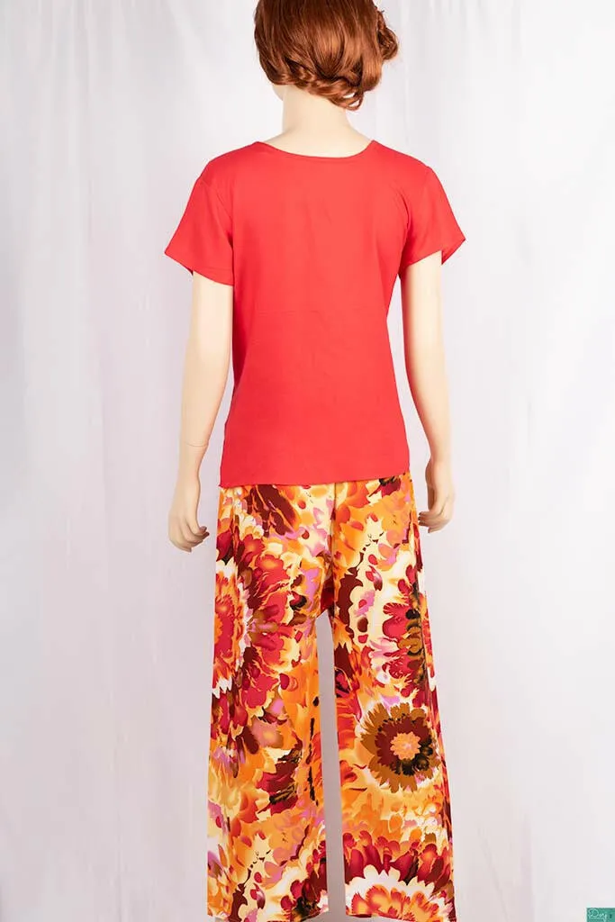 Ladies Printed Palazzo Pants