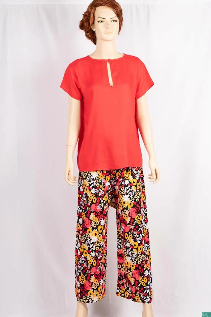 Ladies Printed Palazzo Pants