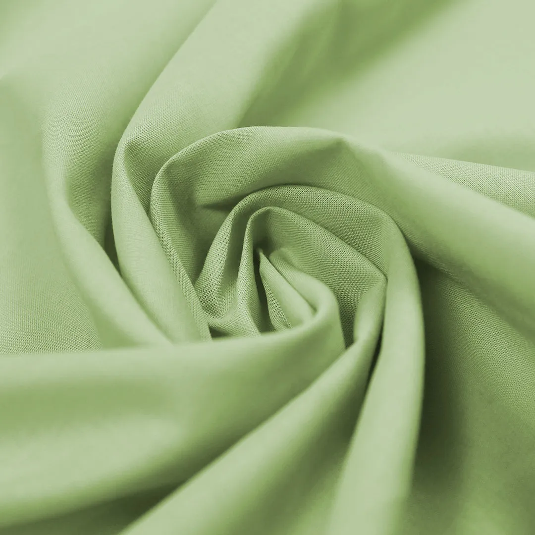 lightweight cotton voile for lining, etc. -  sage