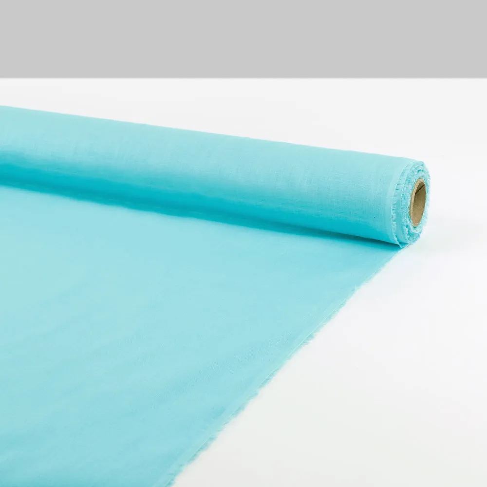 Lightweight Linen - Aqua