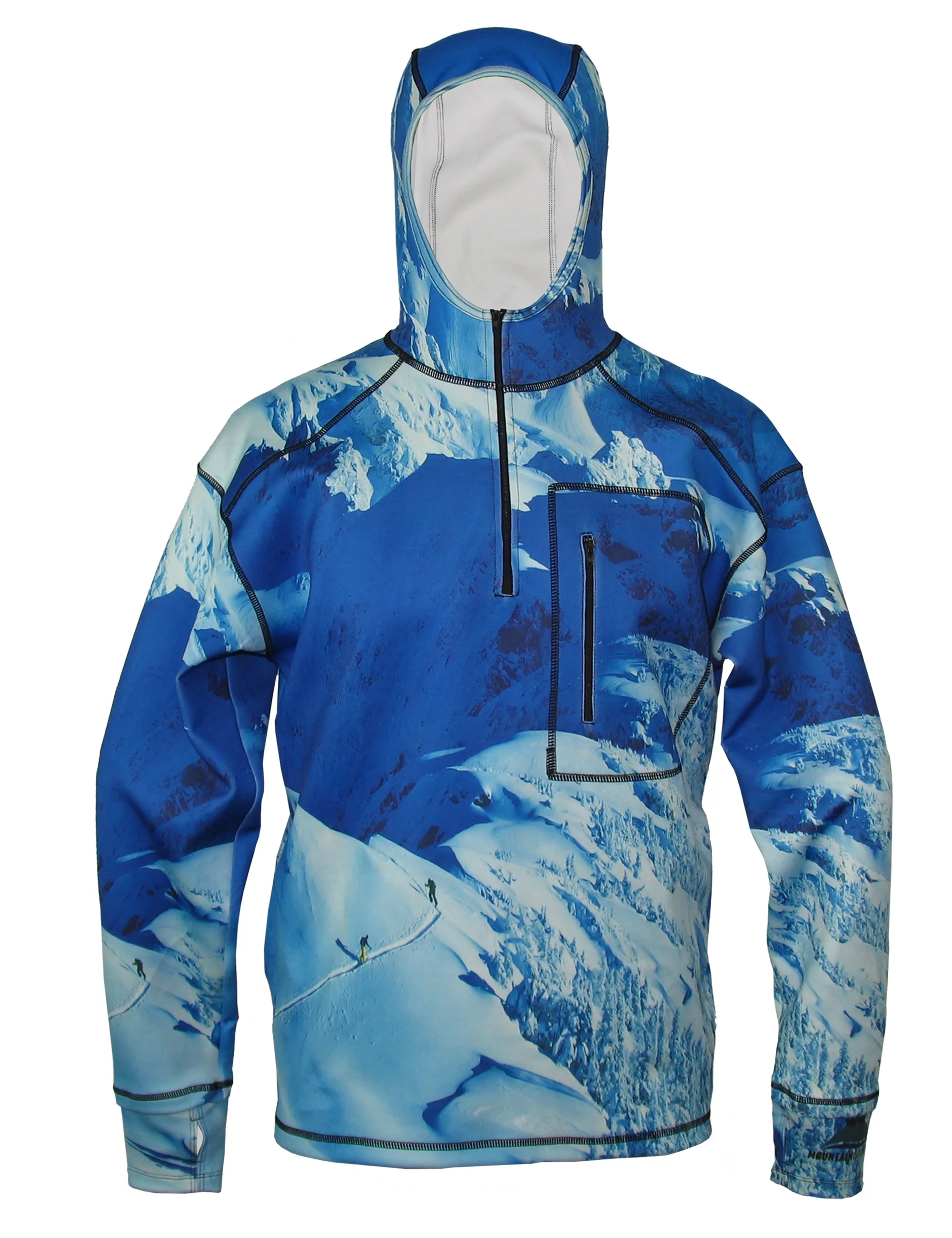 Making Tracks Heavyweight 1/4-Zip FlexShell Mountain Hoodie