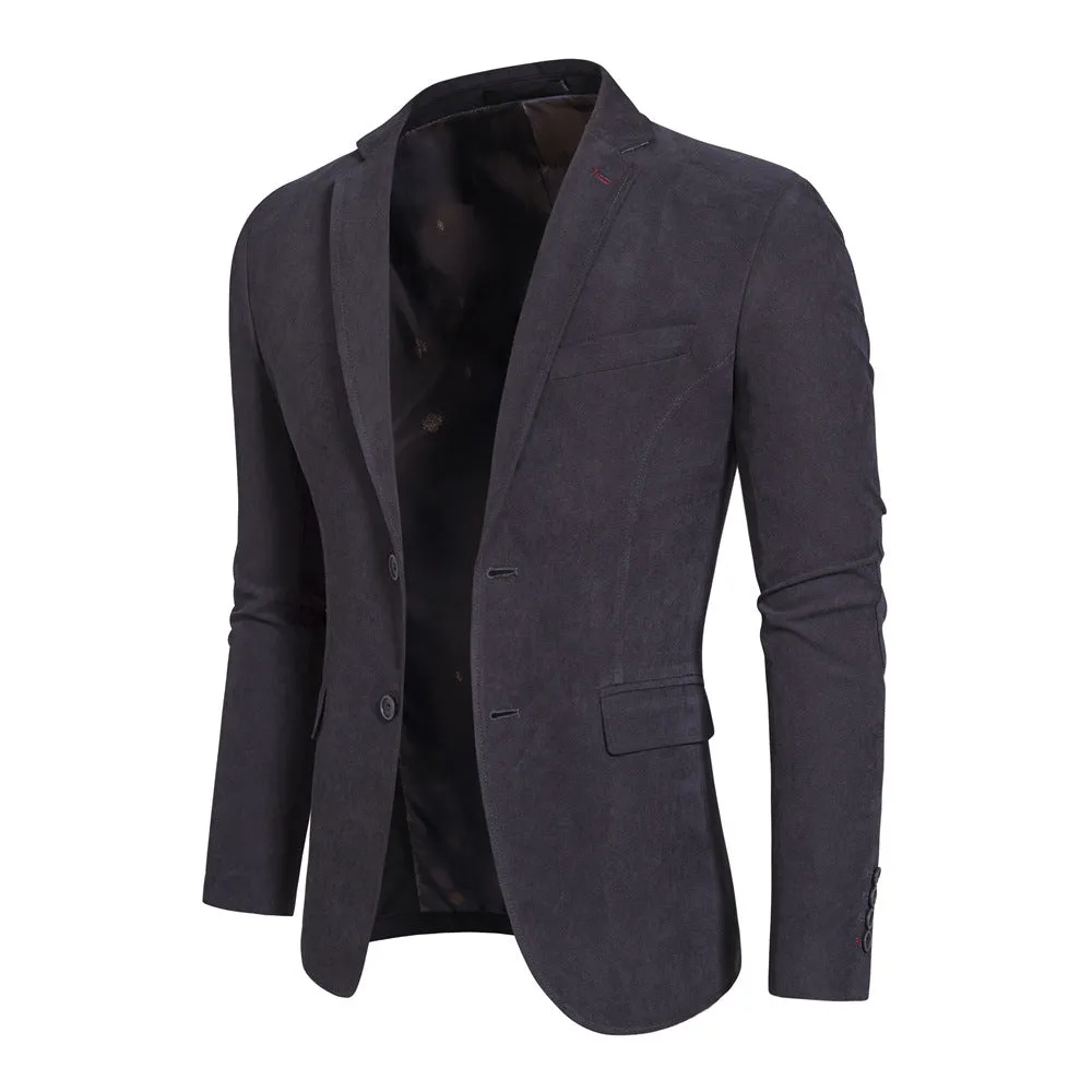 Men Blazer Slim Fit Social Wedding Blazers Youth Casual Jacket Suit for Men | JK121