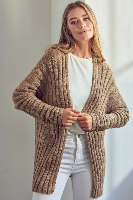 Midnight Cozy Chunky Knit Cardigan