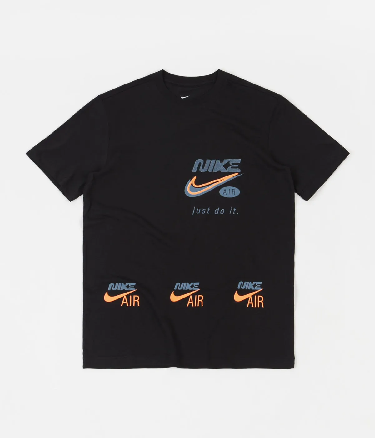 Nike Multibrand Swoosh T-Shirt - Black