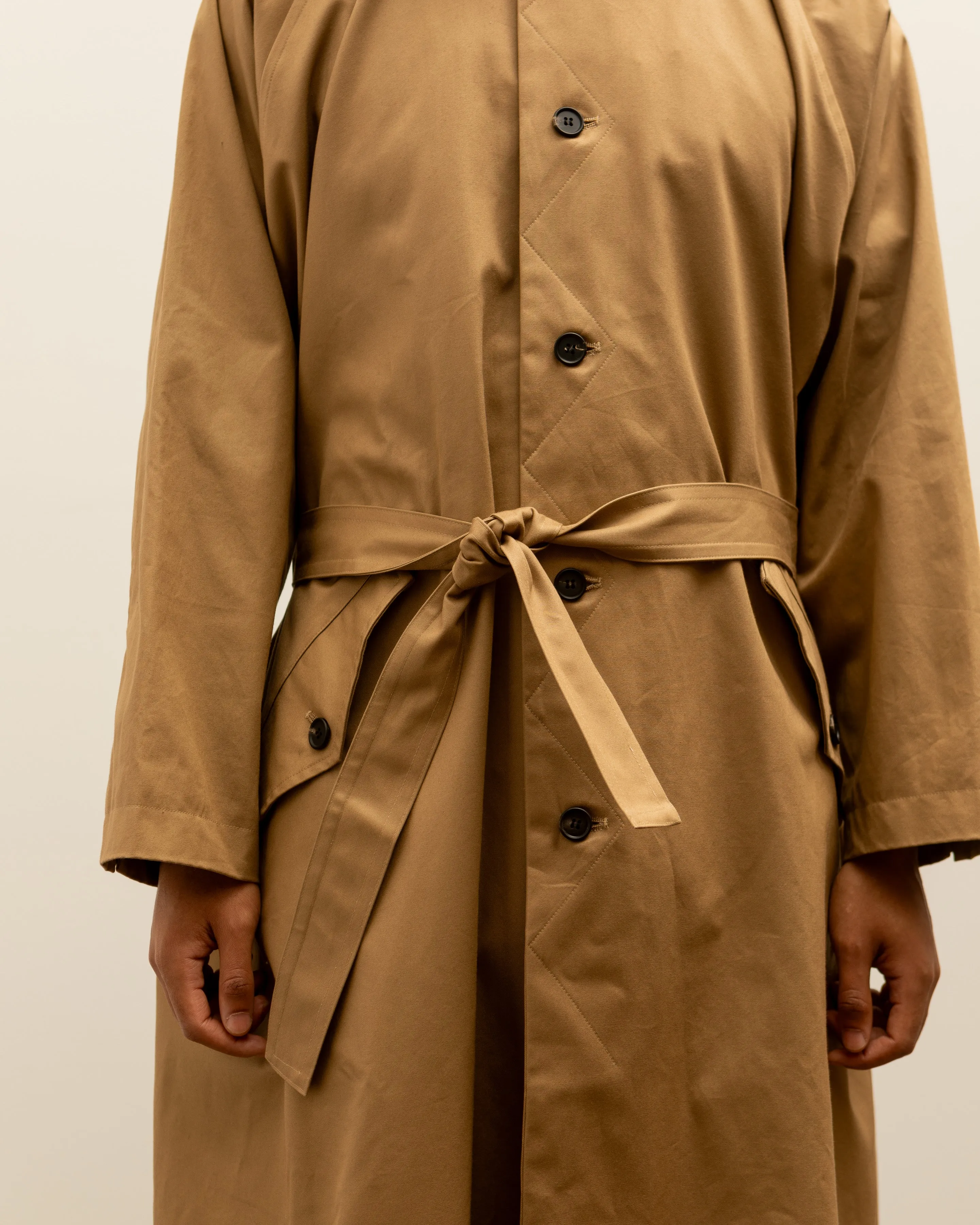 O-Project Trench Coat, Beige