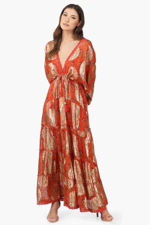 Omnia Tiered Maxi Dress