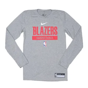 Portland Trail Blazers Nike Team Practice Long Sleeve