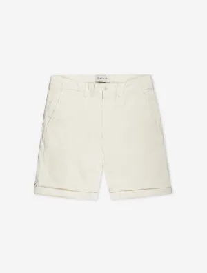 Regular Sunfaded Shorts Cream