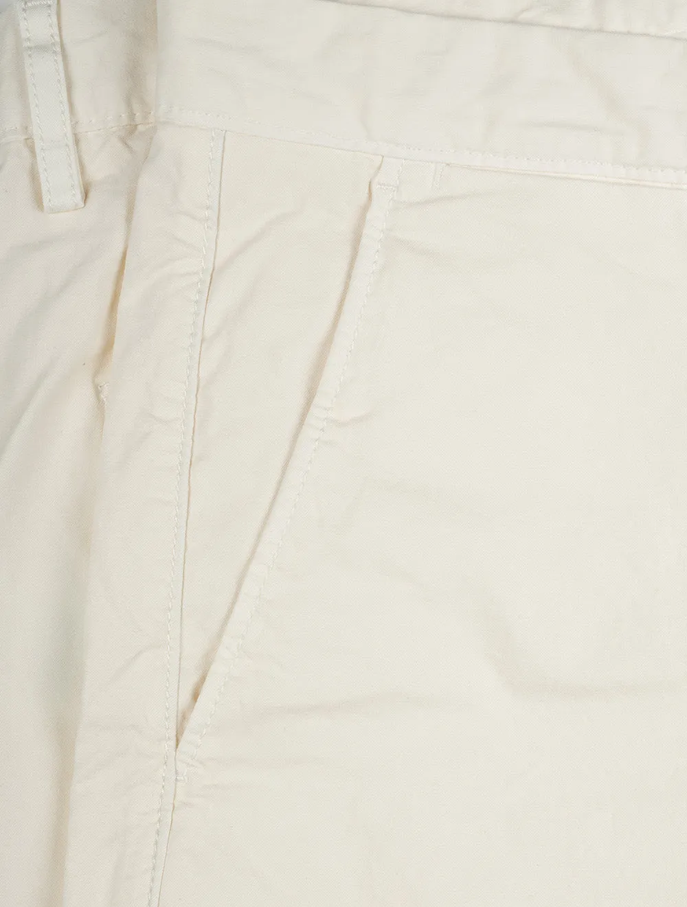 Regular Sunfaded Shorts Cream