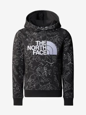 The North Face Boys Drew Peak Hoodie in Grey