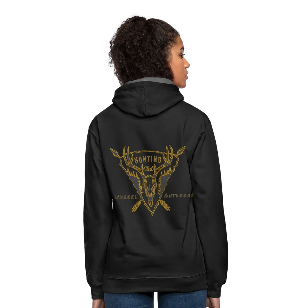 Unreel Outdoors hunting club Contrast Hoodie