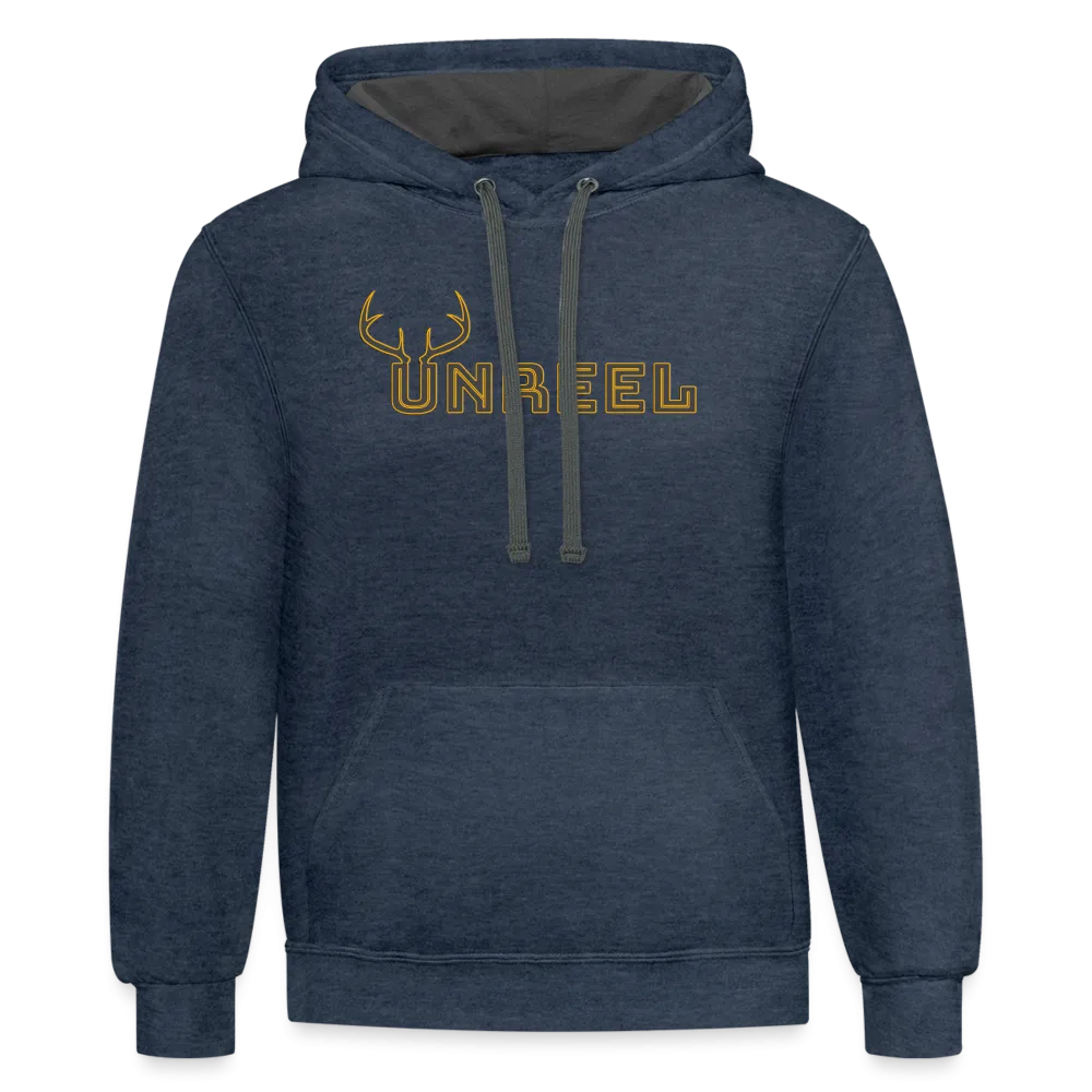 Unreel Outdoors hunting club Contrast Hoodie