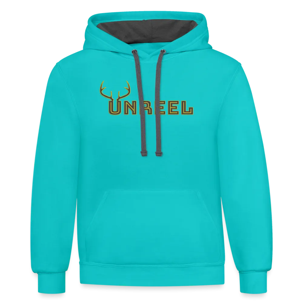 Unreel Outdoors hunting club Contrast Hoodie