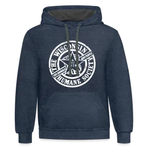 WHS 1879 Logo Contrast Hoodie