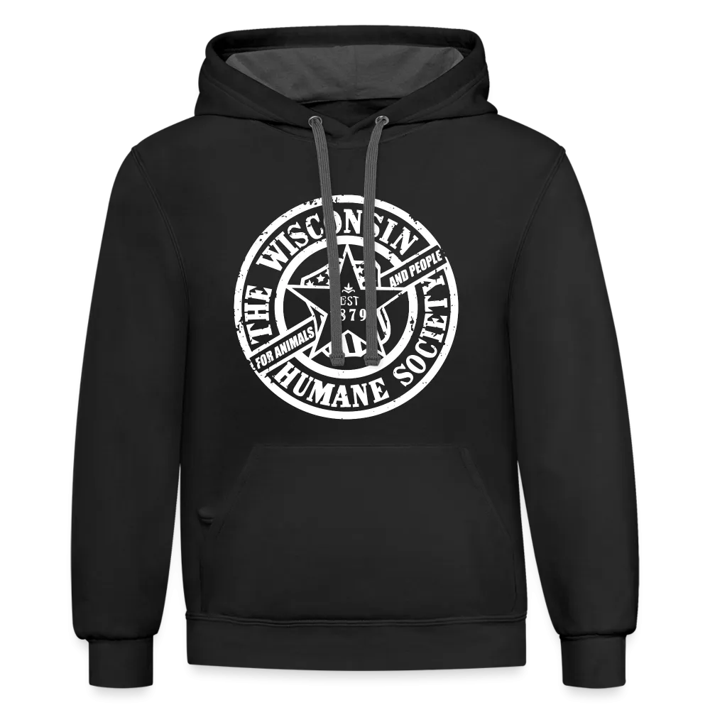 WHS 1879 Logo Contrast Hoodie