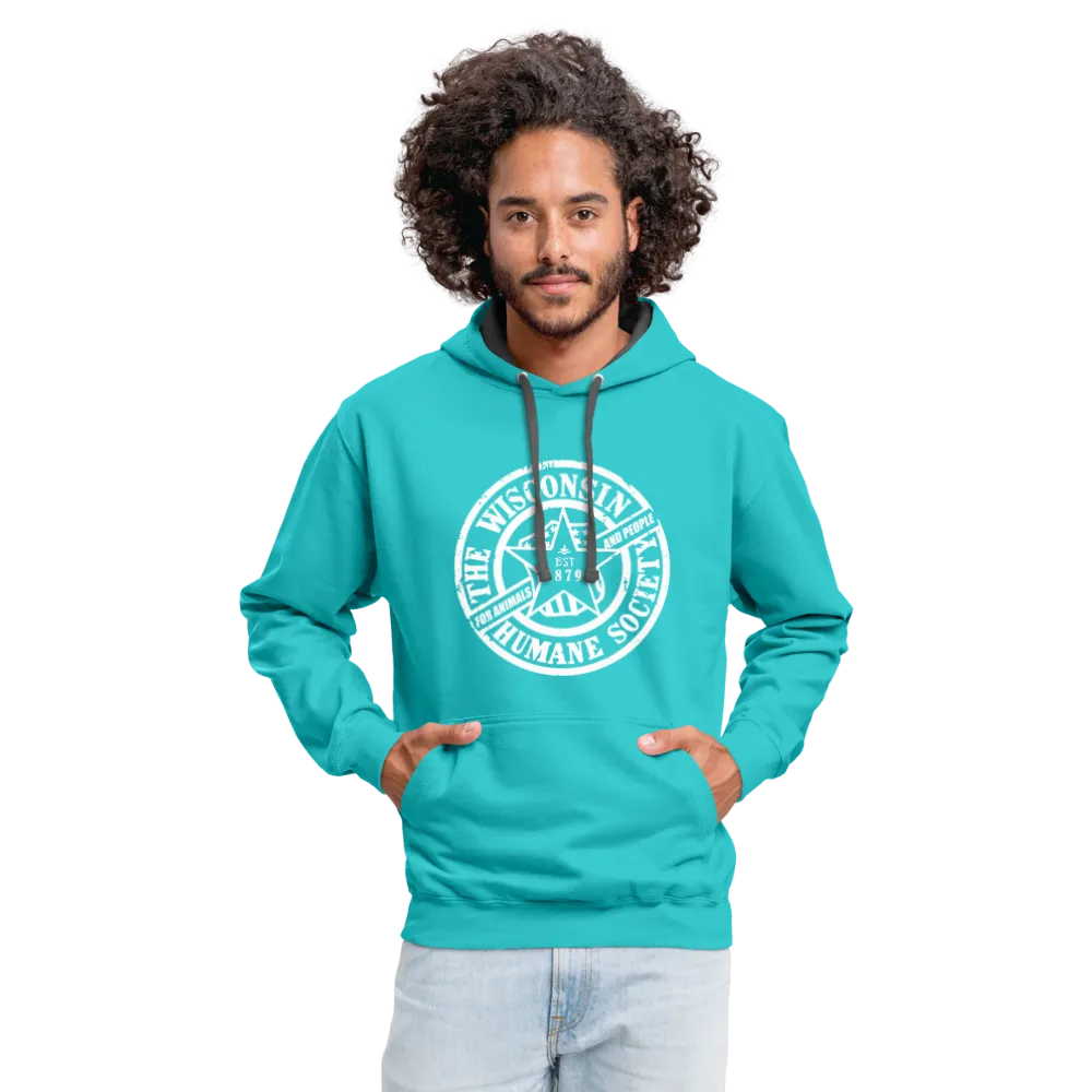 WHS 1879 Logo Contrast Hoodie