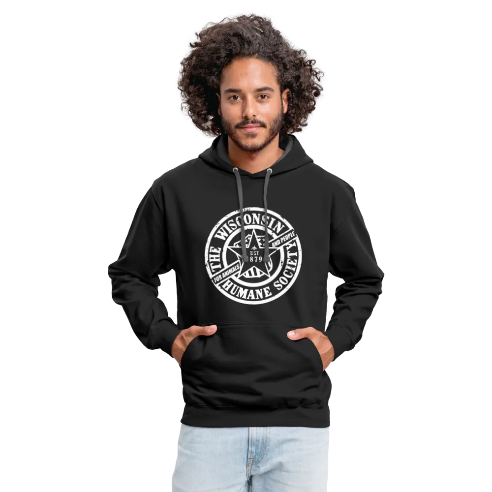 WHS 1879 Logo Contrast Hoodie