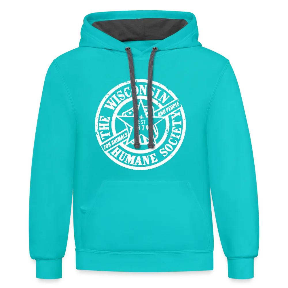 WHS 1879 Logo Contrast Hoodie